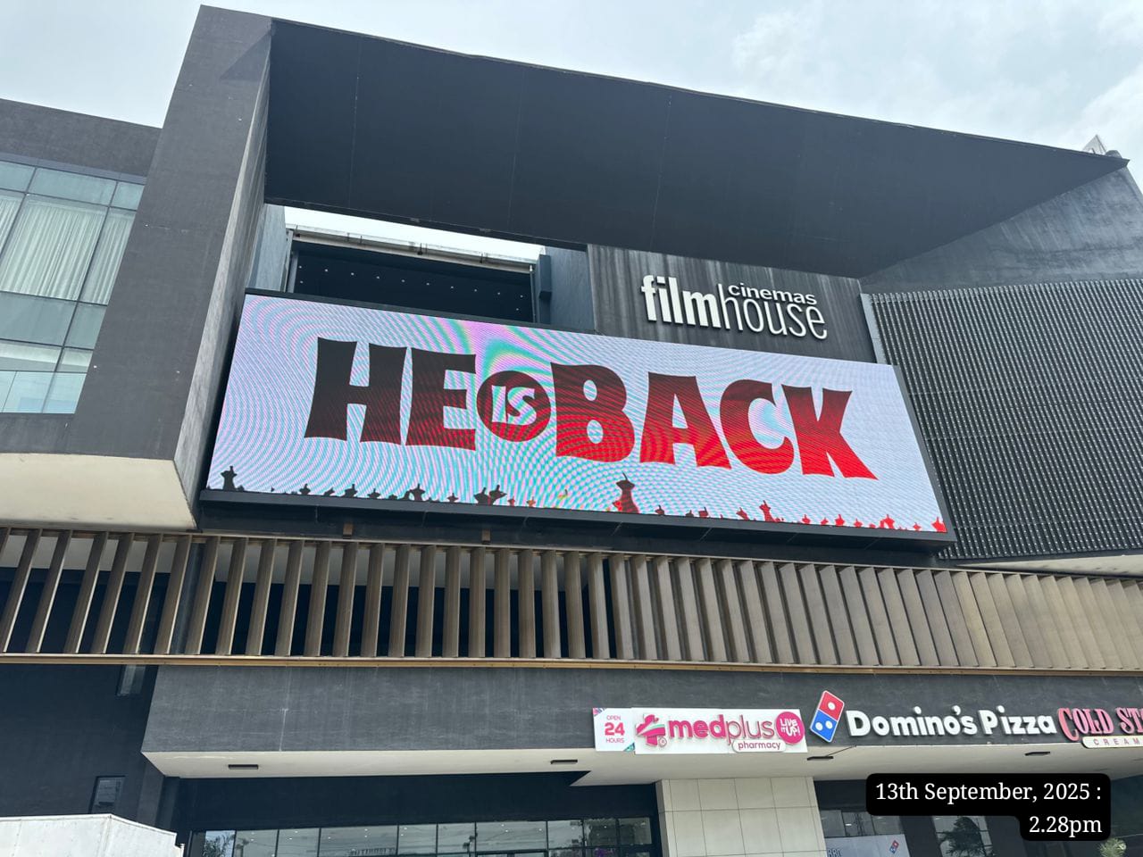 HE IS BACK - IKOTA MALL - IMG 1